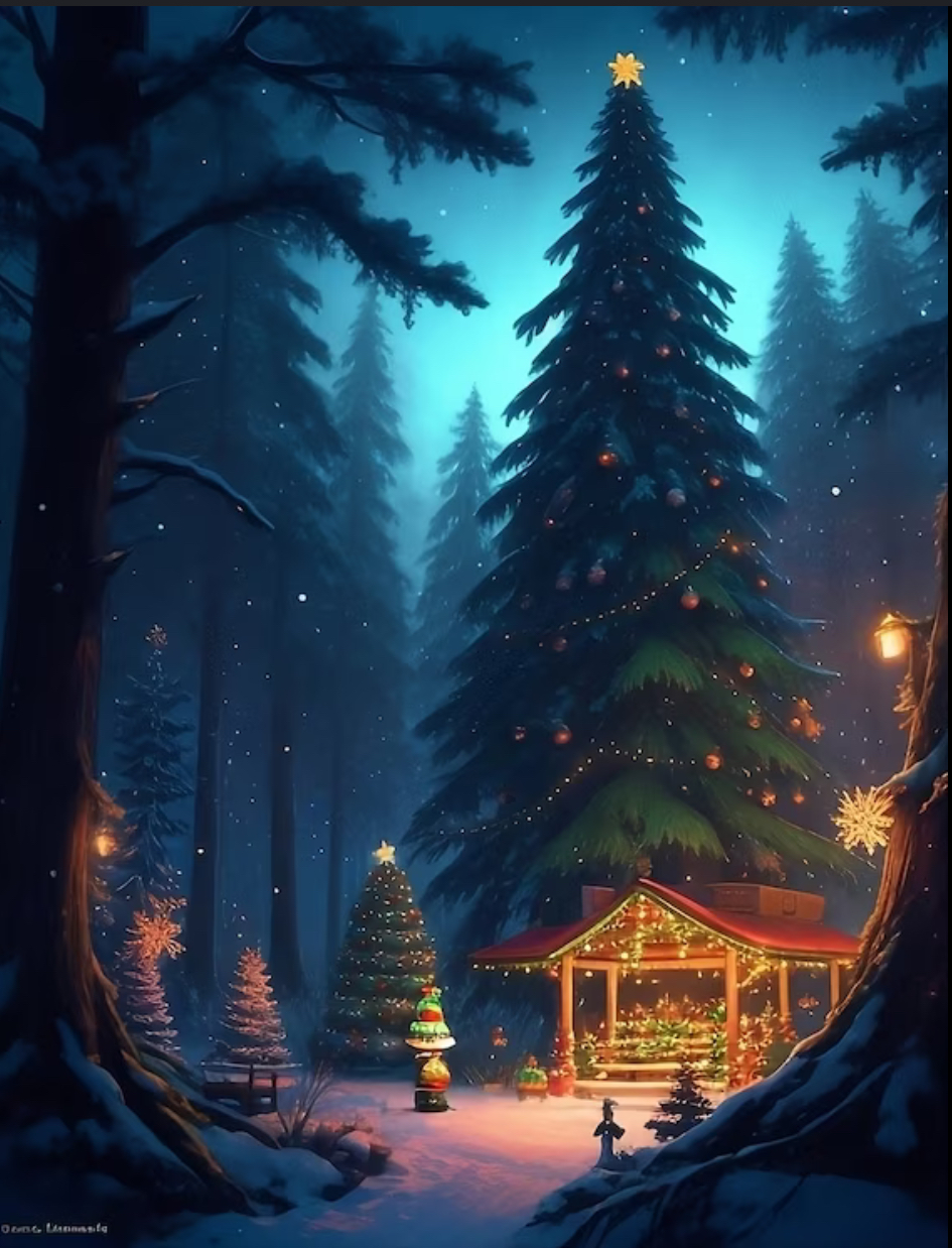 Countdown The days to Christmas 2024